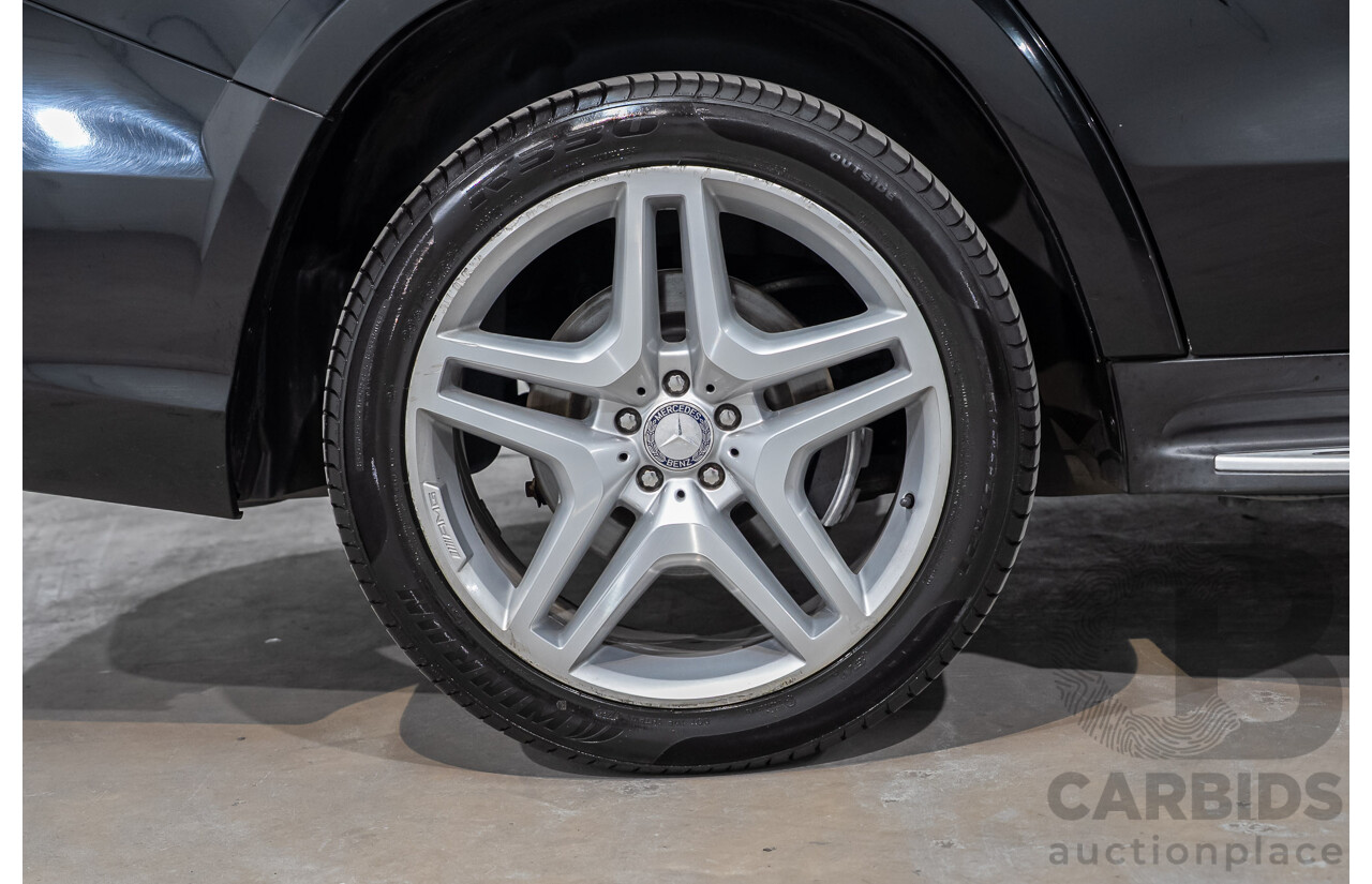 5/2015 Mercedes-Benz GL350 BlueTEC (AWD) X166 MY14 4d Wagon Black Turbo Diesel 3.0L
