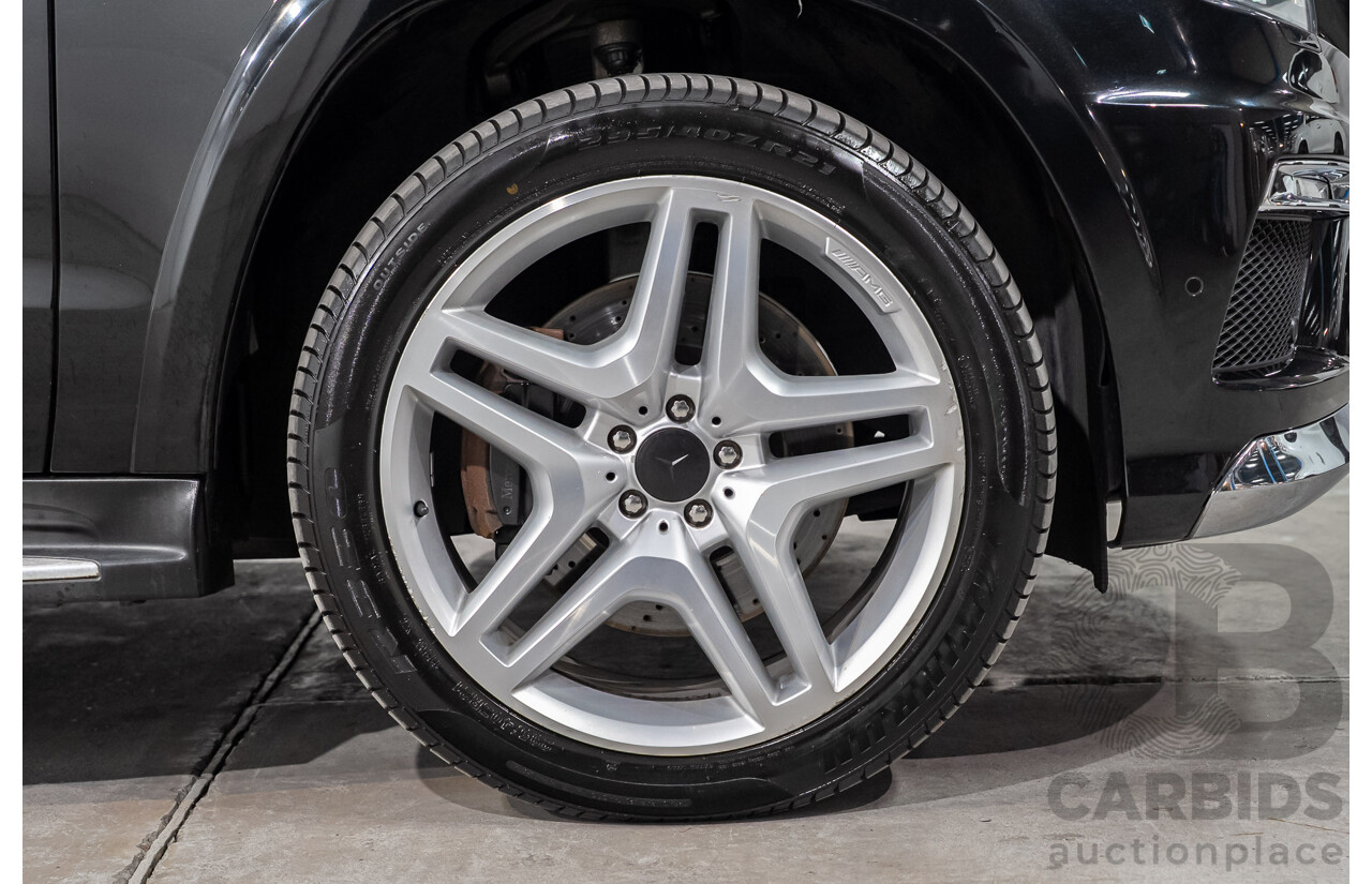 5/2015 Mercedes-Benz GL350 BlueTEC (AWD) X166 MY14 4d Wagon Black Turbo Diesel 3.0L