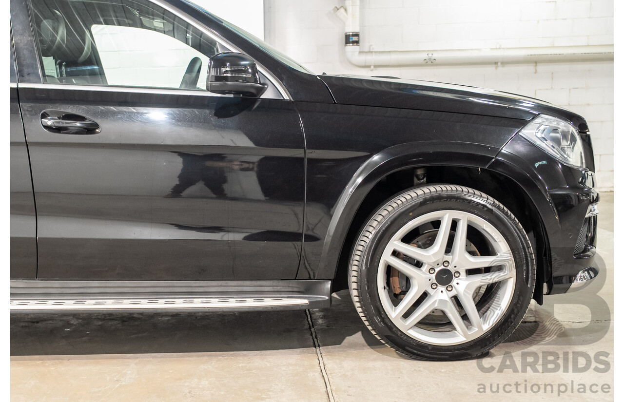 5/2015 Mercedes-Benz GL350 BlueTEC (AWD) X166 MY14 4d Wagon Black Turbo Diesel 3.0L