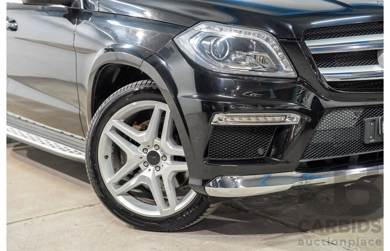 5/2015 Mercedes-Benz GL350 BlueTEC (AWD) X166 MY14 4d Wagon Black Turbo Diesel 3.0L