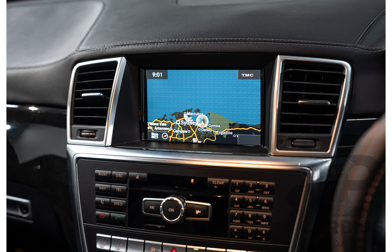5/2015 Mercedes-Benz GL350 BlueTEC (AWD) X166 MY14 4d Wagon Black Turbo Diesel 3.0L