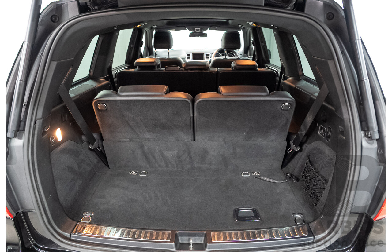 5/2015 Mercedes-Benz GL350 BlueTEC (AWD) X166 MY14 4d Wagon Black Turbo Diesel 3.0L