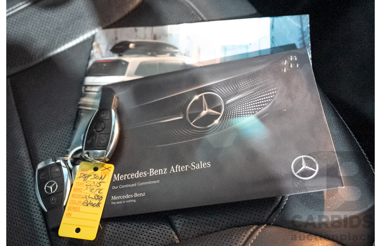 5/2015 Mercedes-Benz GL350 BlueTEC (AWD) X166 MY14 4d Wagon Black Turbo Diesel 3.0L