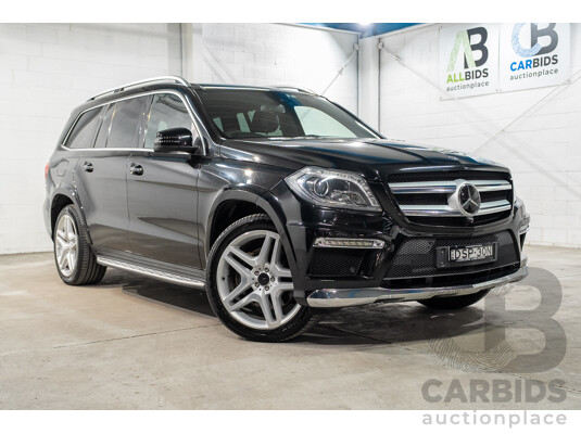 5/2015 Mercedes-Benz GL350 BlueTEC (AWD) X166 MY14 4d Wagon Black Turbo Diesel 3.0L