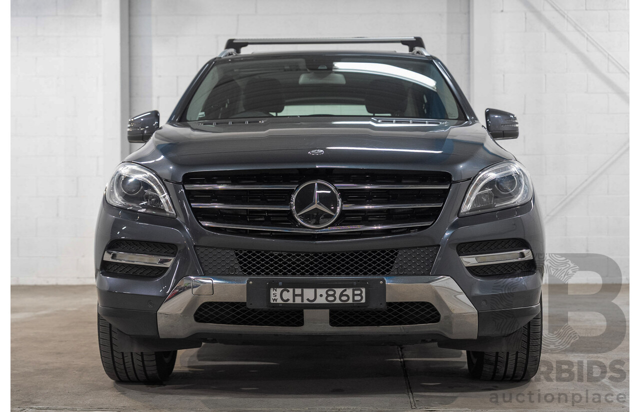 06/2012 Mercedes-Benz ML 350CDI Bluetec (4x4) 166 4d Wagon Grey Turbo Diesel 3.0L