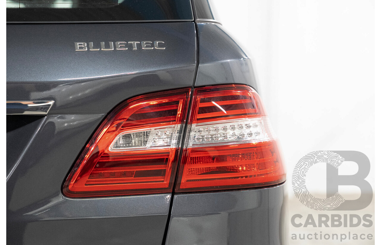 06/2012 Mercedes-Benz ML 350CDI Bluetec (4x4) 166 4d Wagon Grey Turbo Diesel 3.0L