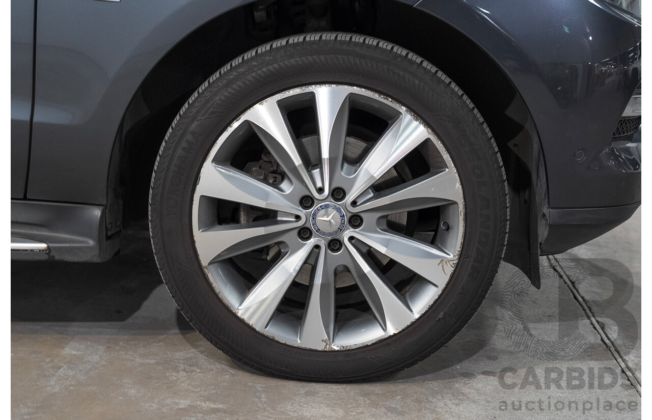 06/2012 Mercedes-Benz ML 350CDI Bluetec (4x4) 166 4d Wagon Grey Turbo Diesel 3.0L