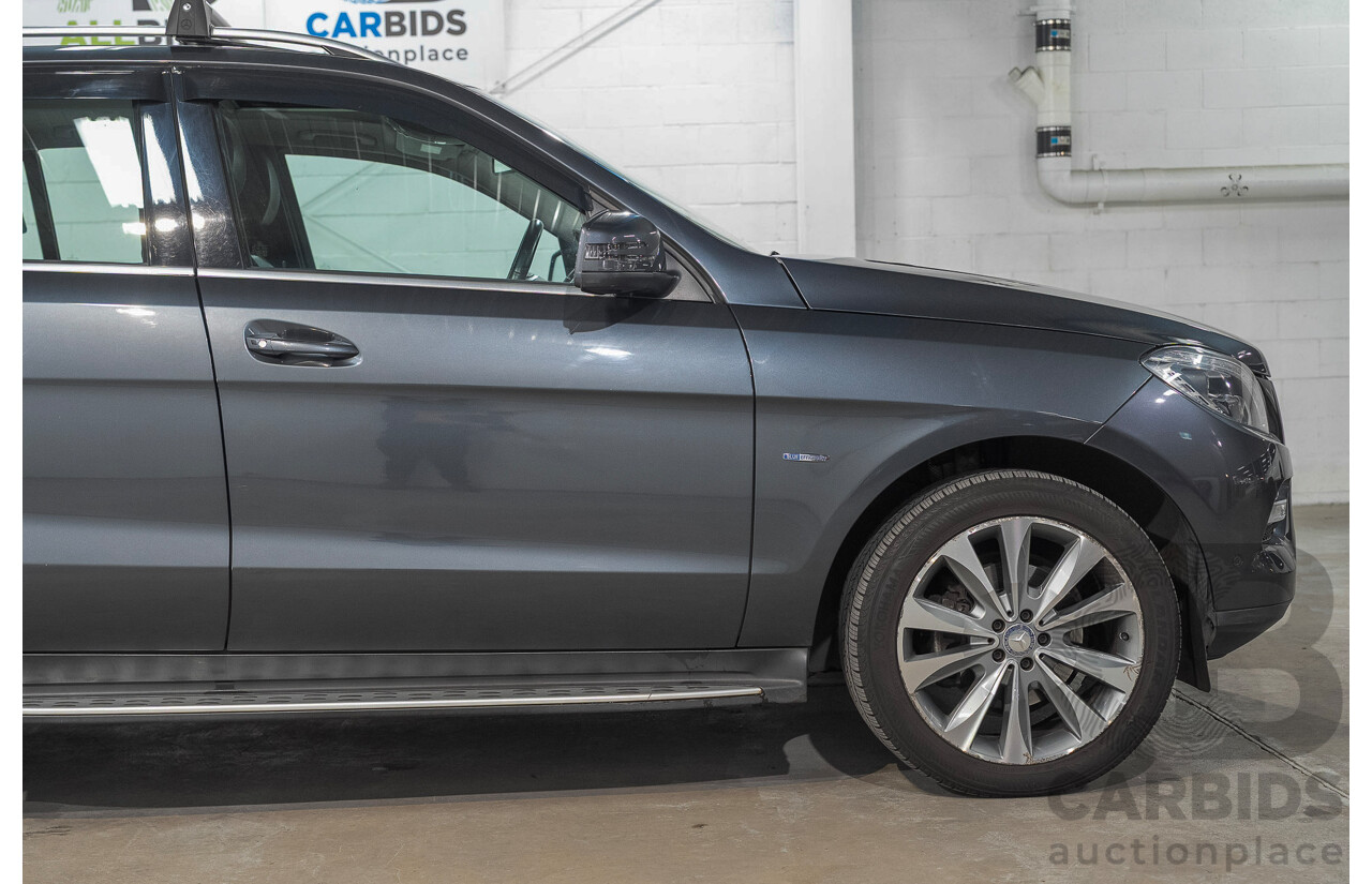 06/2012 Mercedes-Benz ML 350CDI Bluetec (4x4) 166 4d Wagon Grey Turbo Diesel 3.0L