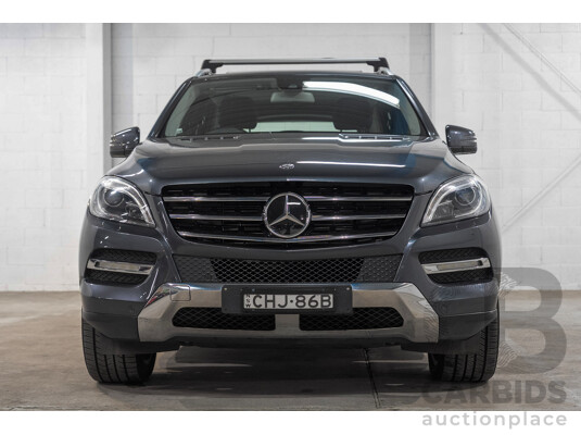 06/2012 Mercedes-Benz ML 350CDI Bluetec (4x4) 166 4d Wagon Grey Turbo Diesel 3.0L