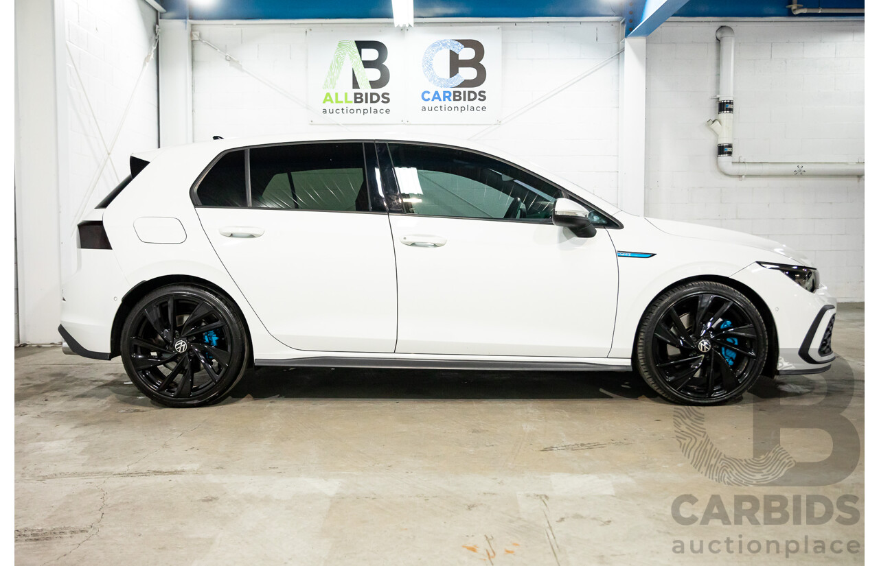 06/2022 Volkswagen Golf GTi MK8 MY22.5 5d Hatchback White Turbo 2.0L