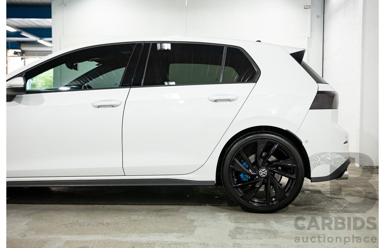 06/2022 Volkswagen Golf GTi MK8 MY22.5 5d Hatchback White Turbo 2.0L