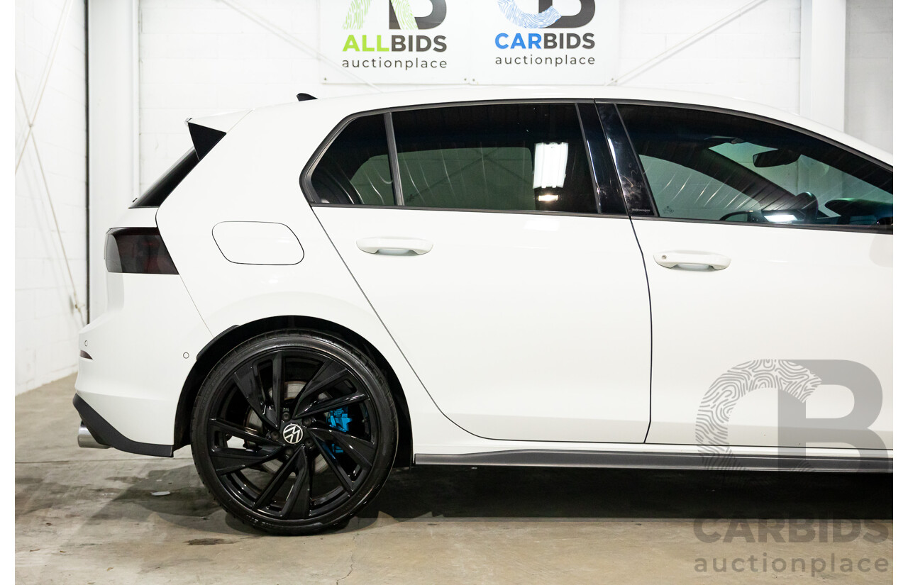 06/2022 Volkswagen Golf GTi MK8 MY22.5 5d Hatchback White Turbo 2.0L