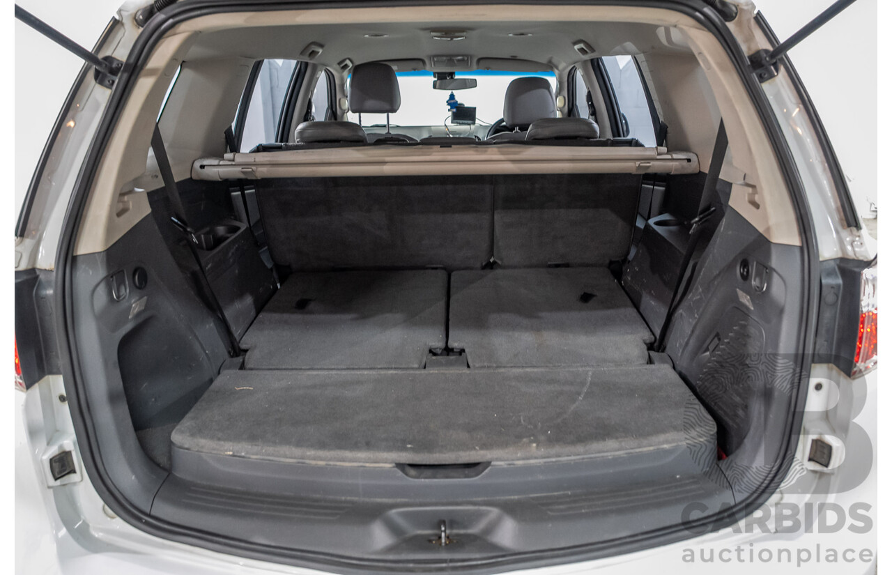 08/2014 Holden Colorado 7 LTZ (4x4) RG MY14 4D Wagon White Turbo Diesel 2.8L - 7 Seater