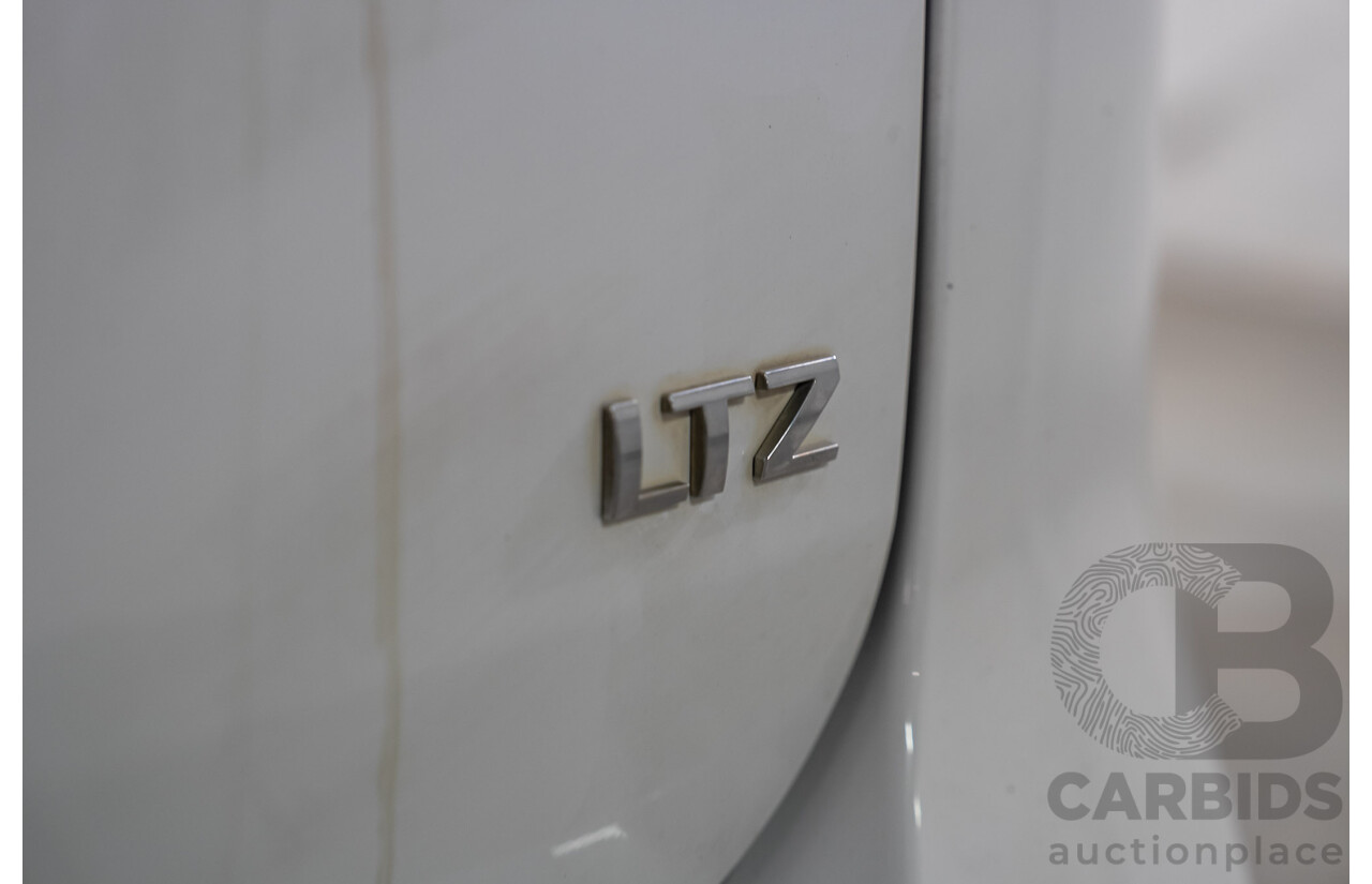 08/2014 Holden Colorado 7 LTZ (4x4) RG MY14 4D Wagon White Turbo Diesel 2.8L - 7 Seater