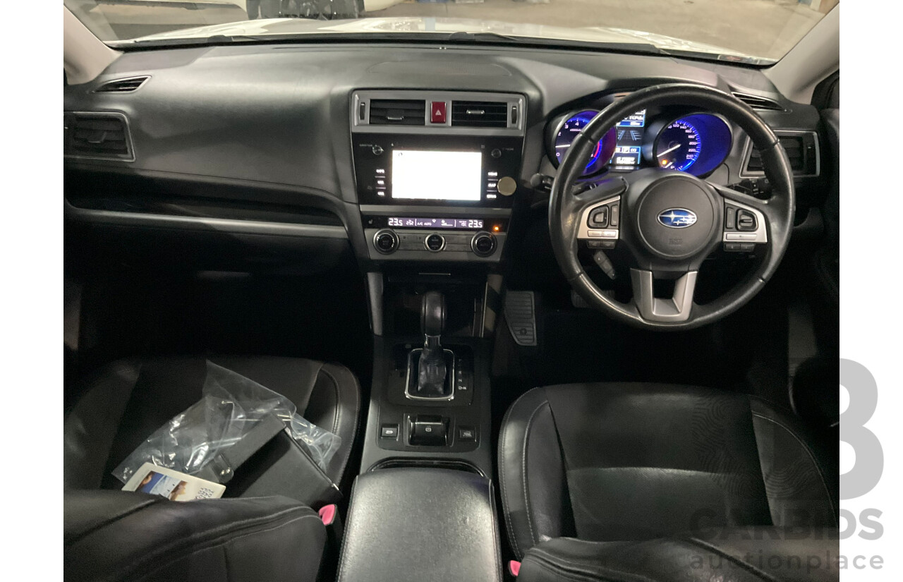 01/2015 Subaru Outback 2.5i Premium (AWD) MY15 4D Wagon White 2.5L
