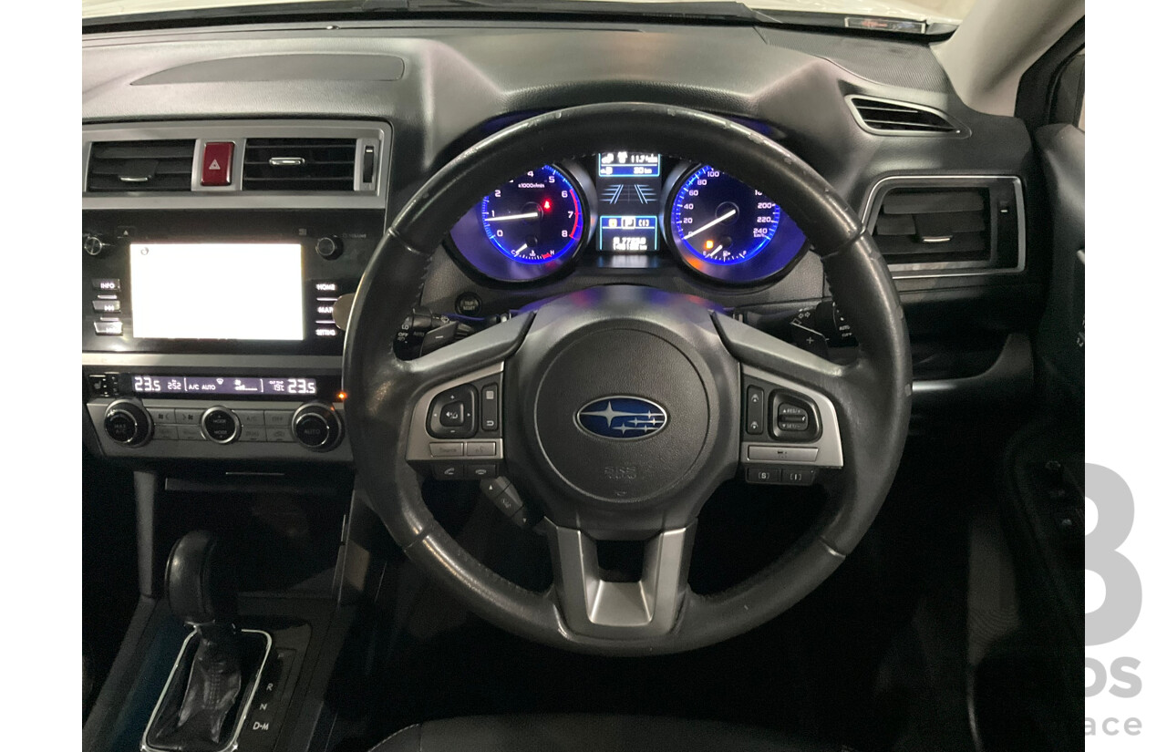 01/2015 Subaru Outback 2.5i Premium (AWD) MY15 4D Wagon White 2.5L