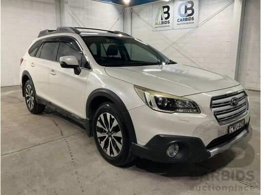 01/2015 Subaru Outback 2.5i Premium (AWD) MY15 4D Wagon White 2.5L