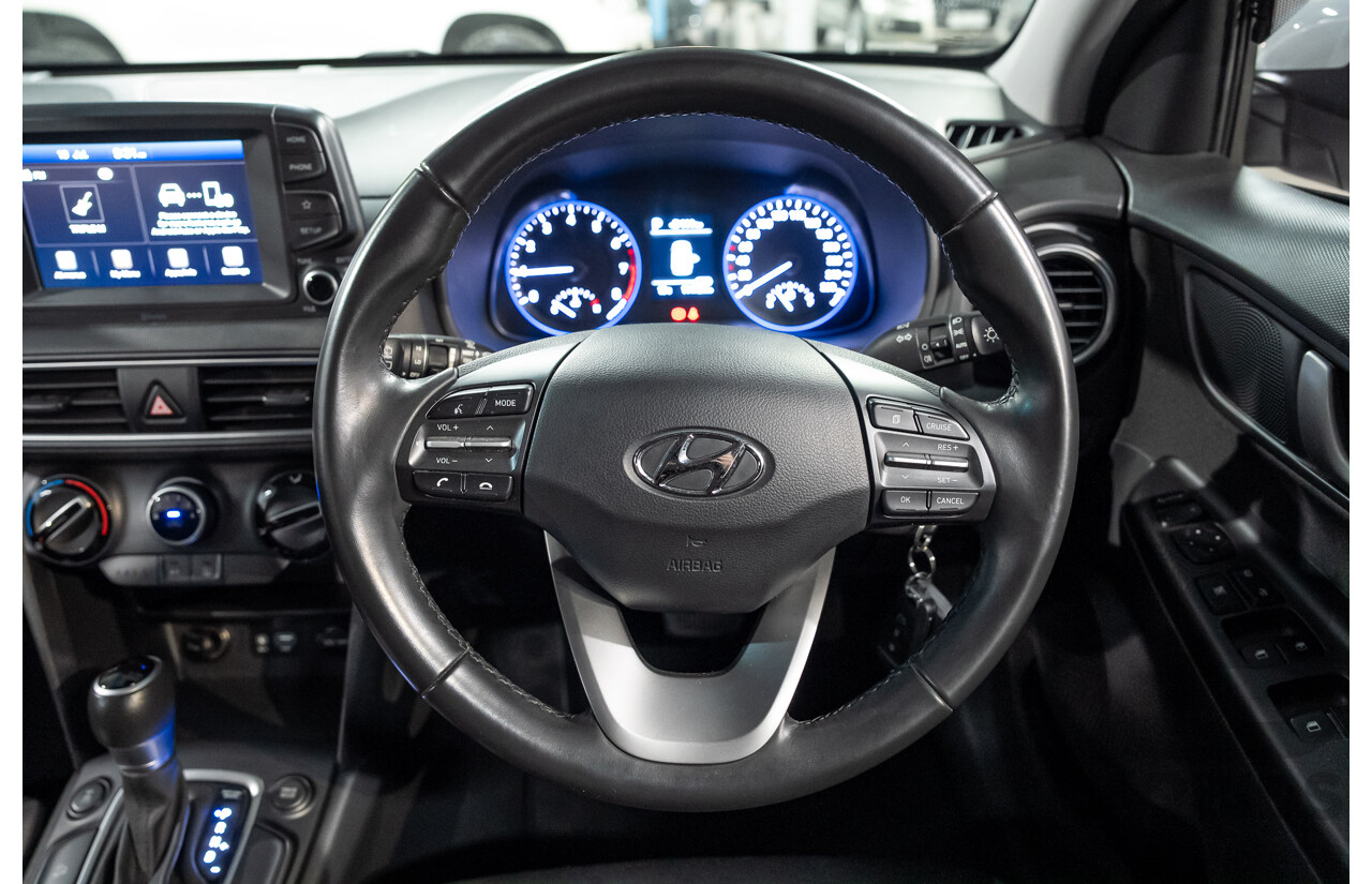 07/2018 Hyundai Kona Active (AWD) OS 4d Wagon White Turbo 1.6L