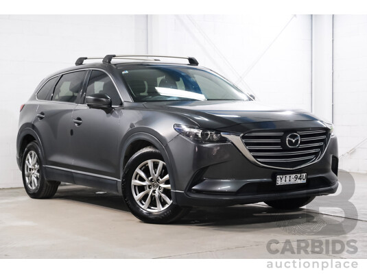 11/2017 Mazda CX-9 Touring (AWD) MY18 4d Wagon Machine Grey Metallic Turbo 2.5L