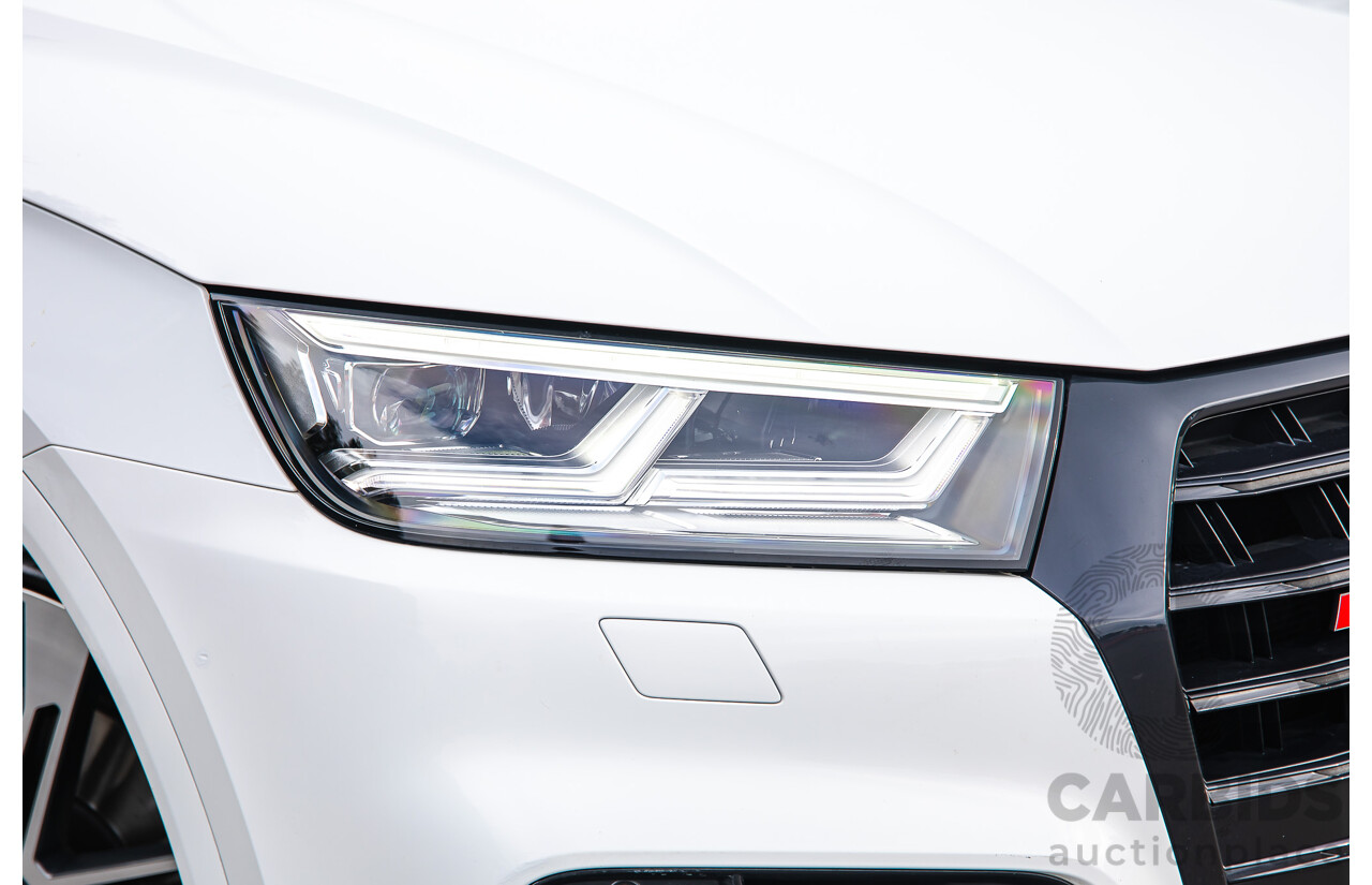 11/2018 Audi SQ5 3.0 TFSI Quattro (AWD) FY MY19 4d Wagon Ibis White Turbo V6 3.0L
