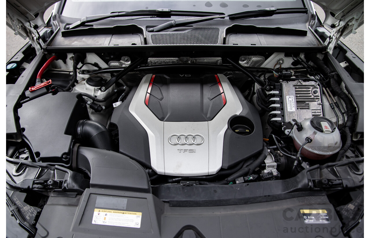 11/2018 Audi SQ5 3.0 TFSI Quattro (AWD) FY MY19 4d Wagon Ibis White Turbo V6 3.0L