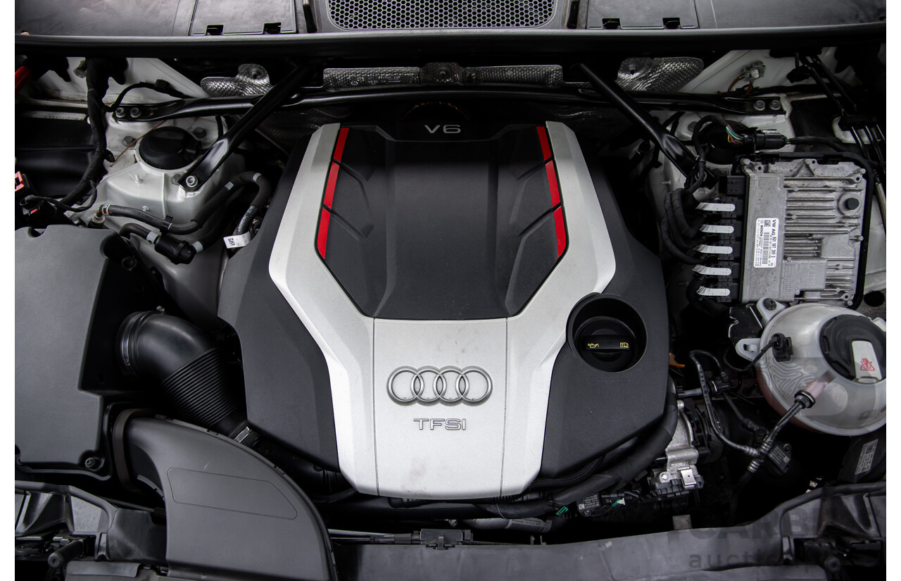 11/2018 Audi SQ5 3.0 TFSI Quattro (AWD) FY MY19 4d Wagon Ibis White Turbo V6 3.0L
