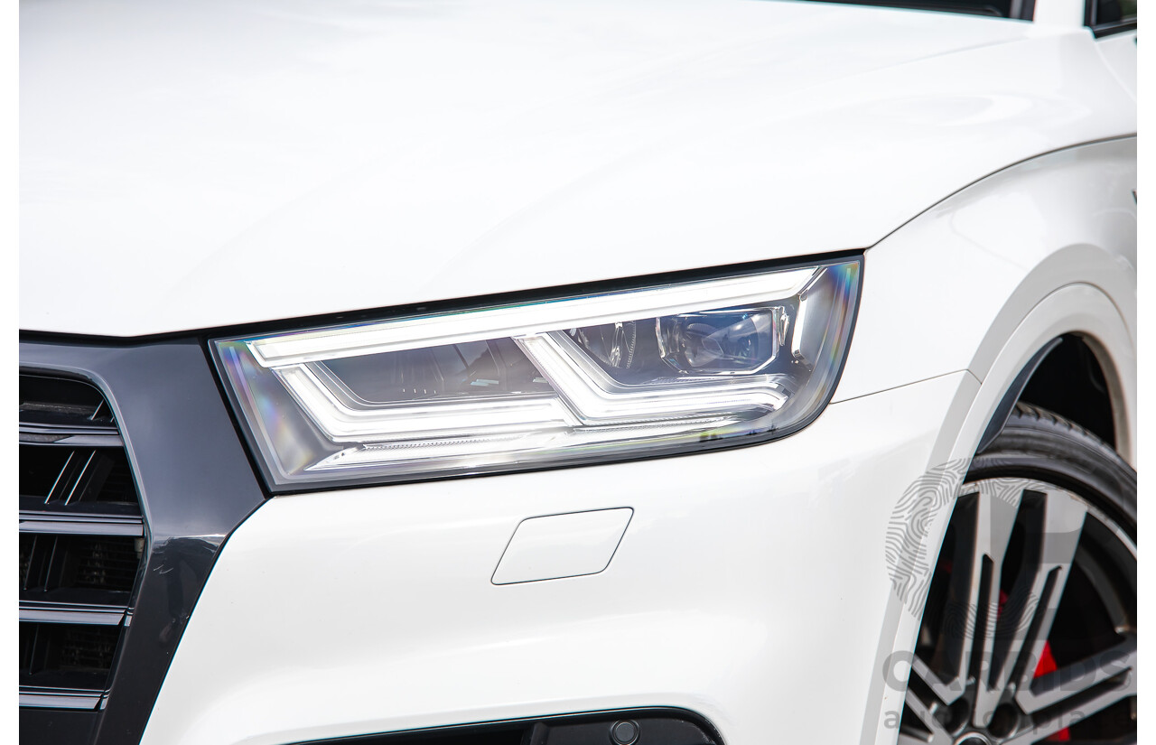 11/2018 Audi SQ5 3.0 TFSI Quattro (AWD) FY MY19 4d Wagon Ibis White Turbo V6 3.0L