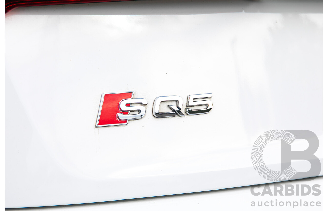 11/2018 Audi SQ5 3.0 TFSI Quattro (AWD) FY MY19 4d Wagon Ibis White Turbo V6 3.0L