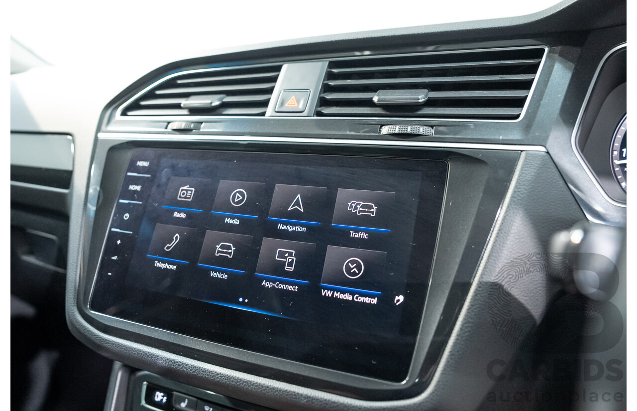 04/2018 Volkswagen Tiguan 162 TSI Highline (AWD) 5NA MY18 4D Wagon Blue Turbo 2.0L