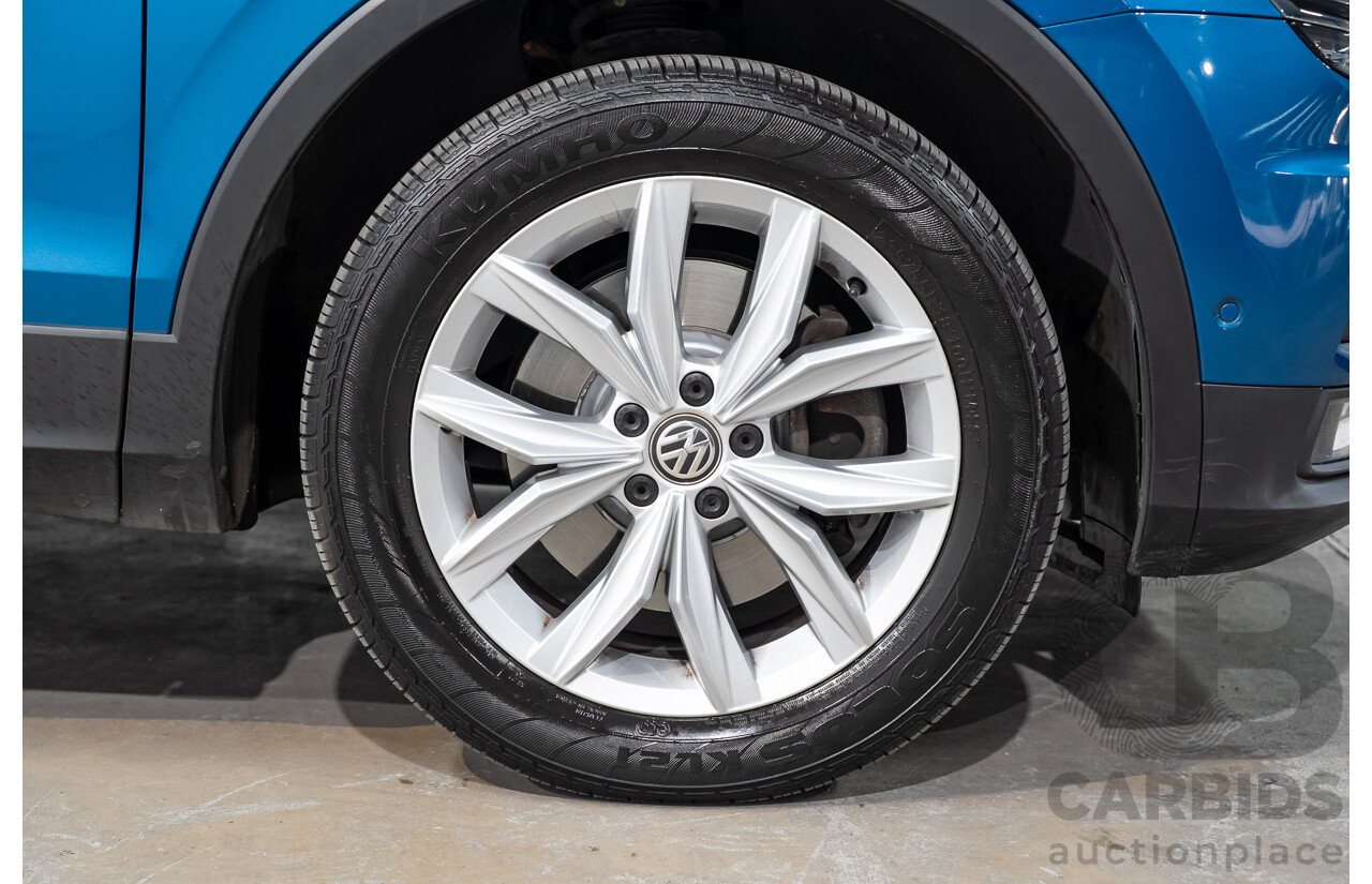 04/2018 Volkswagen Tiguan 162 TSI Highline (AWD) 5NA MY18 4D Wagon Blue Turbo 2.0L