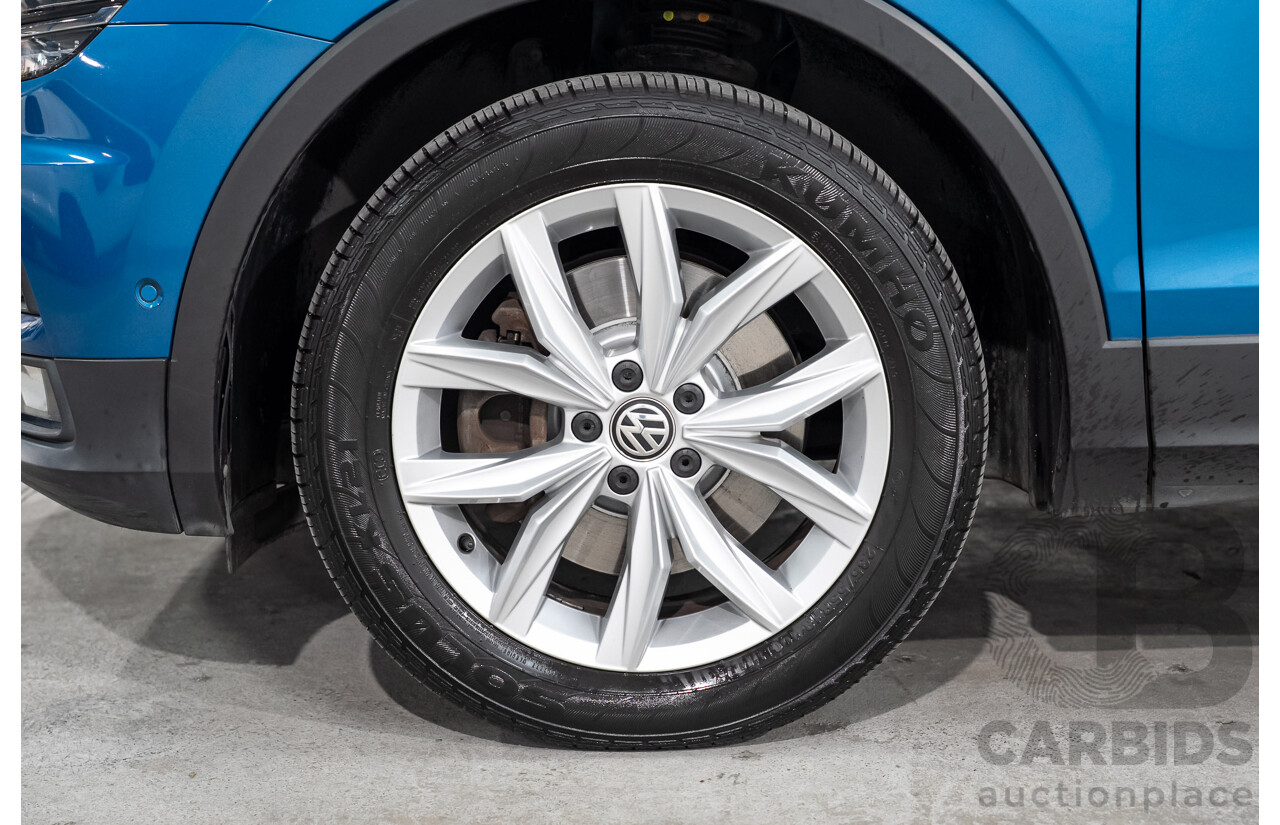04/2018 Volkswagen Tiguan 162 TSI Highline (AWD) 5NA MY18 4D Wagon Blue Turbo 2.0L