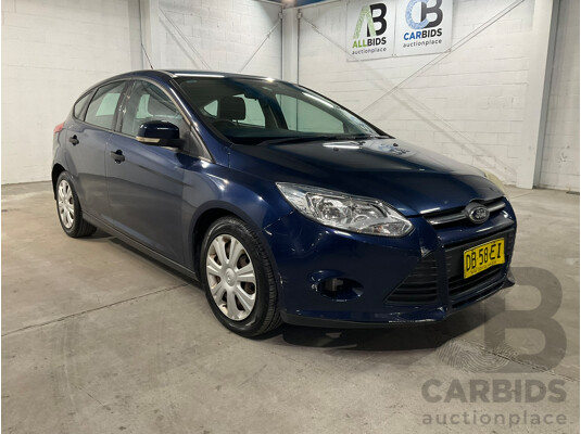 01/2012 Ford Focus Ambiente LW 5D Hatchback Blue 1.6L