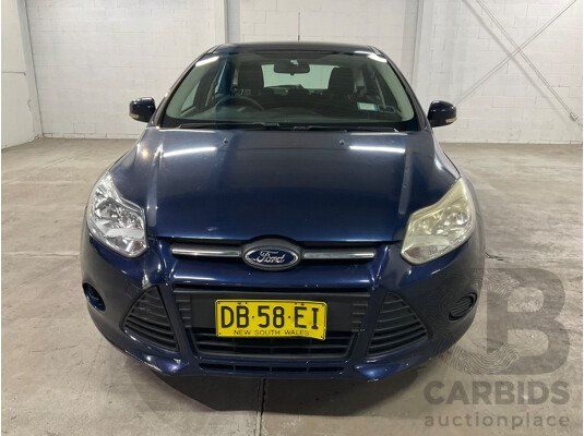 01/2012 Ford Focus Ambiente LW 5D Hatchback Blue 1.6L