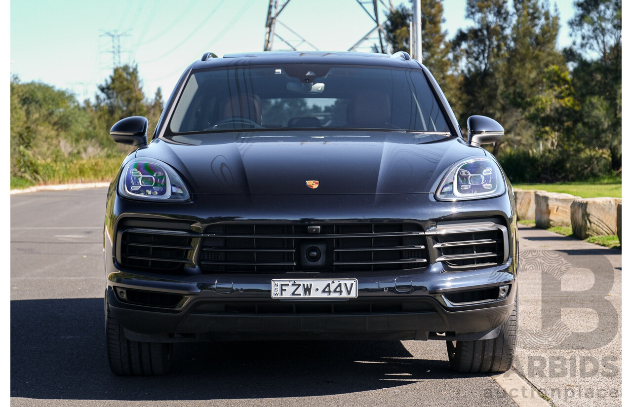 1/2022 Porsche Cayenne (AWD) 9YA MY22 4d Wagon Moonlight Blue Metallic Turbo V6 3.0L