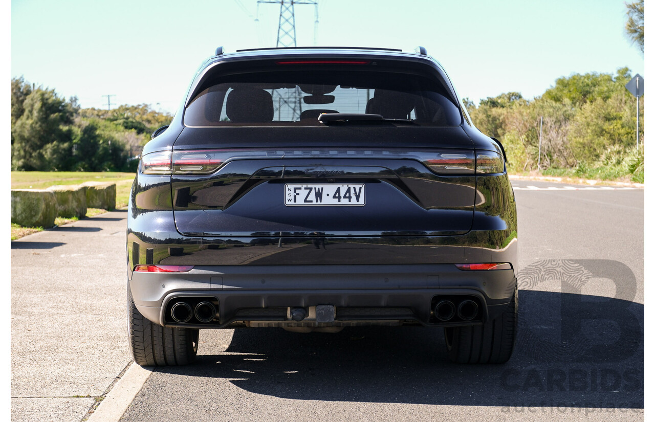 1/2022 Porsche Cayenne (AWD) 9YA MY22 4d Wagon Moonlight Blue Metallic Turbo V6 3.0L
