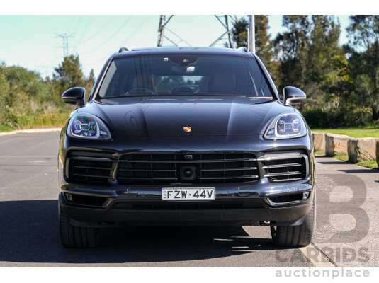 1/2022 Porsche Cayenne (AWD) 9YA MY22 4d Wagon Moonlight Blue Metallic Turbo V6 3.0L