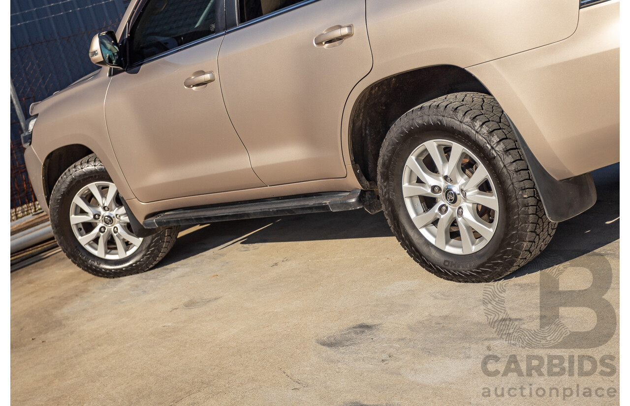 11/2016 Toyota Landcruiser VX (4x4) VDJ200R MY16 4D Wagon Sonora Gold Metallic 4.5L