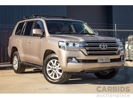 11/2016 Toyota Landcruiser VX (4x4) VDJ200R MY16 4D Wagon Sonora Gold Metallic 4.5L