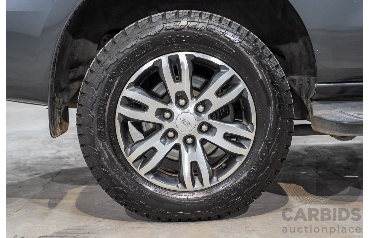 08/2018 Ford Everest Trend 4WD 7 Seater UA II MY19 4D Wagon Meteor Grey Metallic Twin Turbo Diesel 2.0L