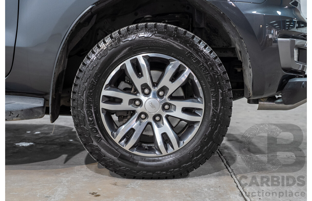 08/2018 Ford Everest Trend 4WD 7 Seater UA II MY19 4D Wagon Meteor Grey Metallic Twin Turbo Diesel 2.0L