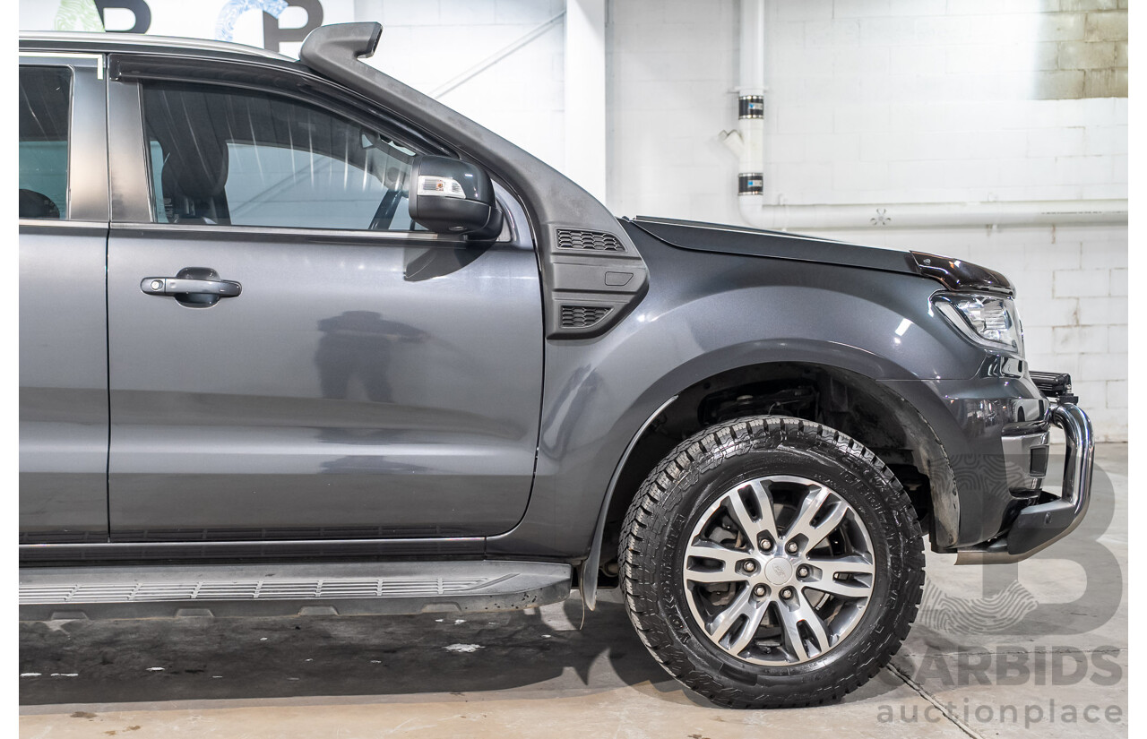08/2018 Ford Everest Trend 4WD 7 Seater UA II MY19 4D Wagon Meteor Grey Metallic Twin Turbo Diesel 2.0L