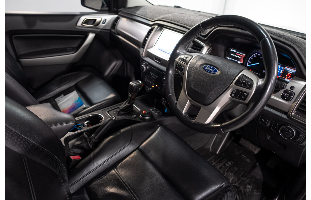 08/2018 Ford Everest Trend 4WD 7 Seater UA II MY19 4D Wagon Meteor Grey Metallic Twin Turbo Diesel 2.0L