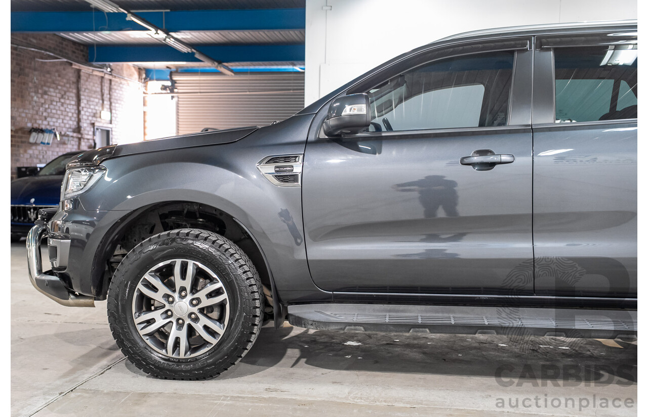 08/2018 Ford Everest Trend 4WD 7 Seater UA II MY19 4D Wagon Meteor Grey Metallic Twin Turbo Diesel 2.0L