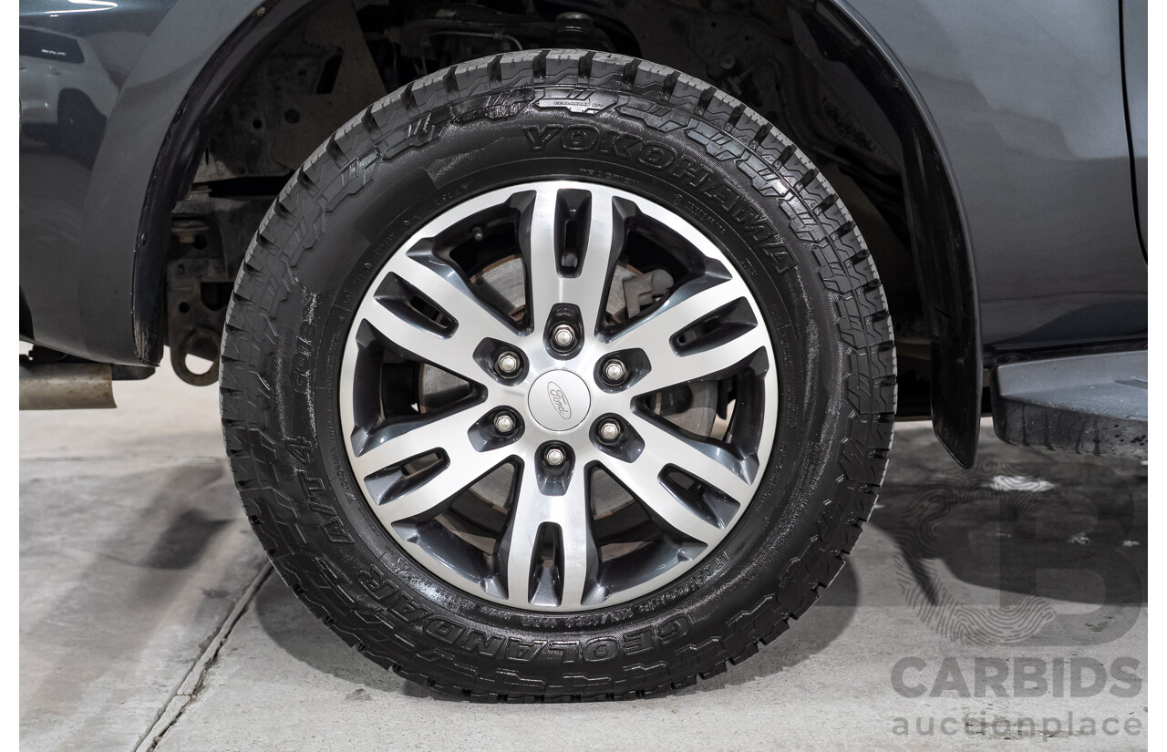 08/2018 Ford Everest Trend 4WD 7 Seater UA II MY19 4D Wagon Meteor Grey Metallic Twin Turbo Diesel 2.0L