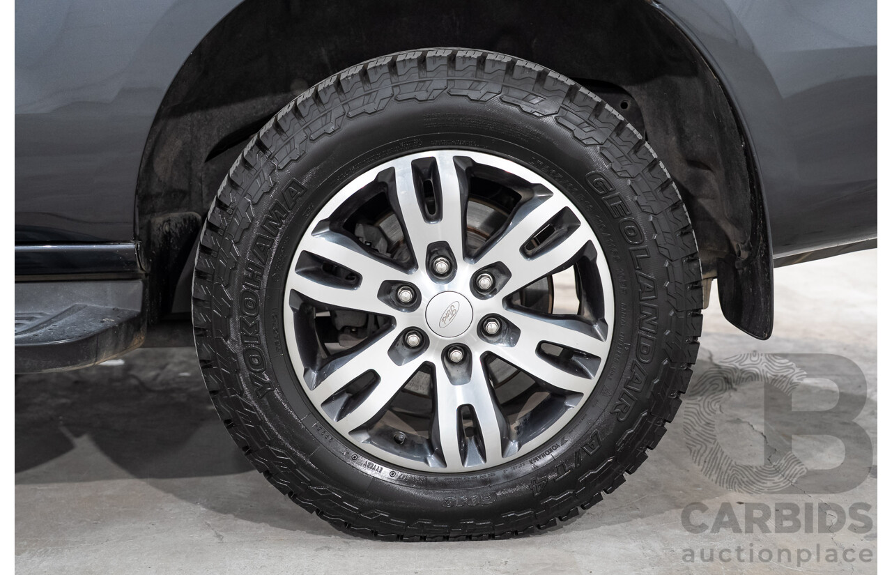 08/2018 Ford Everest Trend 4WD 7 Seater UA II MY19 4D Wagon Meteor Grey Metallic Twin Turbo Diesel 2.0L