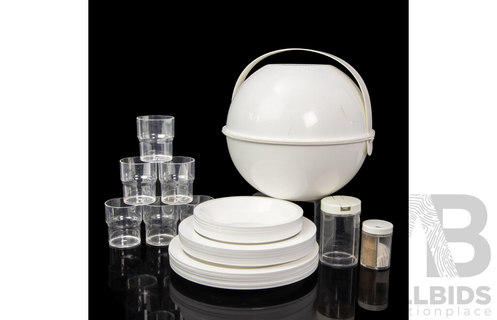 Vintage 'Pic Boll' Picnic Set by Carlo Viglino for Guzzini