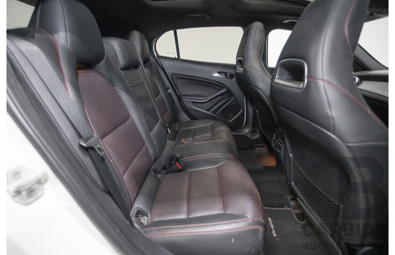 07/2014 Mercedes Benz GLA250 4matic AMG Pack (AWD) X156 4D Wagon Calcite White Turbo 2.0L