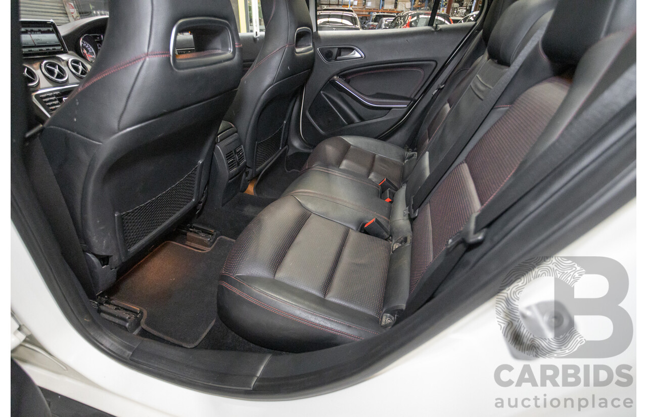 07/2014 Mercedes Benz GLA250 4matic AMG Pack (AWD) X156 4D Wagon Calcite White Turbo 2.0L