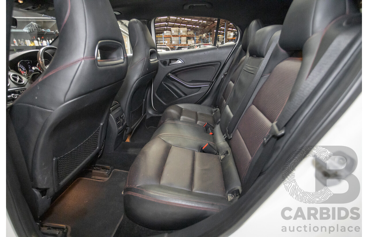 07/2014 Mercedes Benz GLA250 4matic AMG Pack (AWD) X156 4D Wagon Calcite White Turbo 2.0L