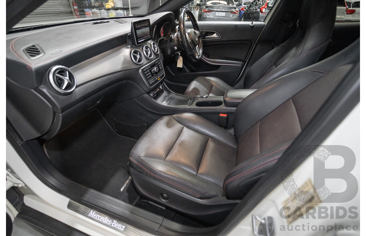 07/2014 Mercedes Benz GLA250 4matic AMG Pack (AWD) X156 4D Wagon Calcite White Turbo 2.0L